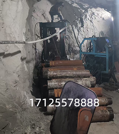 煤矿瓦斯抽排井2条施工现场